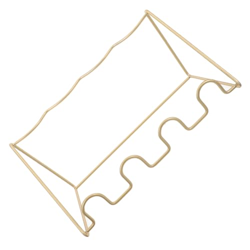 Gatuida Moderner Freistehender Weinflaschenhalter aus Robustem Metall Schlankes Weinregal für Zuhause Bar und Restaurant Langlebiger Weinständer mit Elegantem Design Platzsparende von Gatuida