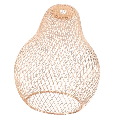 Gatuida Moderner Goldener Metall lampenschirm mit Hohldesign Dekorativer Lampenschirm für Hängelampe und Wandlampe Stabile Eisenkonstruktion Einfache Montage für Wohnzimmer und Gatuida Moderner Goldener Metall lampenschirm mit Hohldesign Dekorativer Lampenschirm für Hängelampe und Wandlampe Stabile Eisenkonstruktion Einfache Montage für Wohnzimmer und von Gatuida