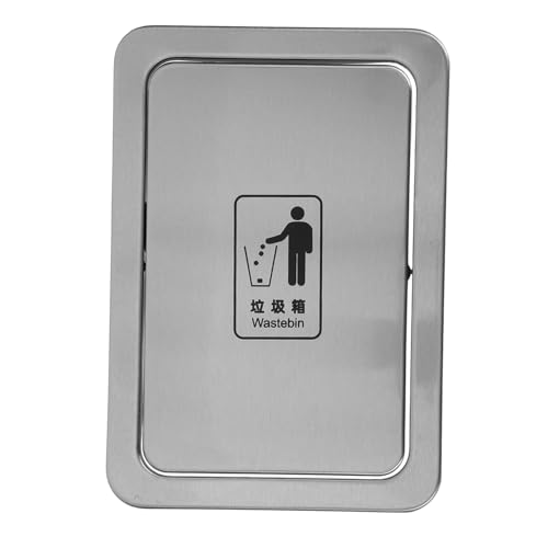 Gatuida Mülltonnen Deckel mit Klappfunktion Eingelassener Schwingdeckel für Küchen und Badabfalleimer Platzsparendes Design Leicht zu Reinigen Robuste Abdeckung für Haushalt und Büro Gatuida Mülltonnen Deckel mit Klappfunktion Eingelassener Schwingdeckel für Küchen und Badabfalleimer Platzsparendes Design Leicht zu Reinigen Robuste Abdeckung für Haushalt und Büro von Gatuida