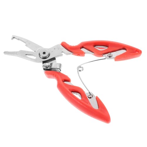 Gatuida Multifunktionale Angeln Zange Leichte Gebogene Scheren für Fischereizubehör für Schneiden von Angelschnüren und Hakenentfernung Orange Gatuida Multifunktionale Angeln Zange Leichte Gebogene Scheren für Fischereizubehör für Schneiden von Angelschnüren und Hakenentfernung Orange von Gatuida