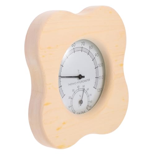 Gatuida Multipurpose Thermometer Hygrometer mit Temperatur und Luftfeuchtigkeitsanzeige Langlebiges Sauna und Raumklima Messgerät Praktisches Innenthermometer für Wohn und Arbeitsräume von Gatuida
