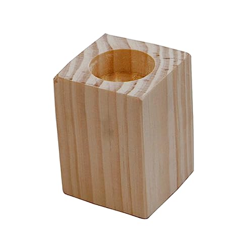 Gatuida Natürlicher Holz Kerzenständer Mittelgroß Handgefertigt für LED und Stabkerzen Rustikaler Tischkerzenhalter für Wohnzimmer Party Geeignet Gatuida Natürlicher Holz Kerzenständer Mittelgroß Handgefertigt für LED und Stabkerzen Rustikaler Tischkerzenhalter für Wohnzimmer Party Geeignet von Gatuida