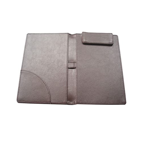 Gatuida PU Leder Check Holder mit Stiftclip Stilvoller Gäste Check Ordner für Restaurant Bar Hotel Ktv Kaffee Farbe von Gatuida