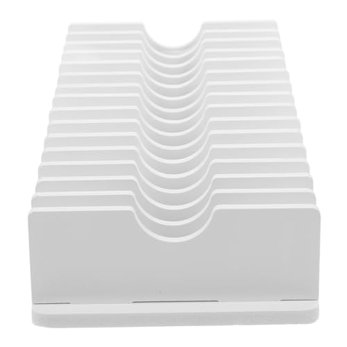 Gatuida PVC Handy Aufbewahrungsbox mit Fächern Robuster Klassenzimmer Organizer für Handy und Taschenrechner Praktischer Schreibtisch Organizer für Lehrer zur Geräteverwaltung von Gatuida