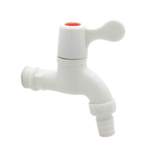Gatuida PVC Kunststoff Wasserhahn für Waschbecken und Waschmaschine Kaltwasserhahn aus Leichtem Material Schnelles Ausschalten Geeignet für Küche und Bad Universeller Wasserhahn für Gatuida PVC Kunststoff Wasserhahn für Waschbecken und Waschmaschine Kaltwasserhahn aus Leichtem Material Schnelles Ausschalten Geeignet für Küche und Bad Universeller Wasserhahn für von Gatuida