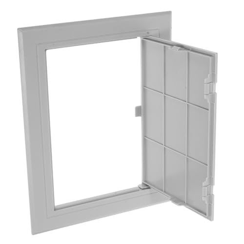 Gatuida PVC Revisionsklappe Wandloch Abdeckplatte für Trockenbau Sanitär Rohrinspektion Wartungsschacht Abdeckung Einfache Montage Staubdicht Wasserfest Langlebig für Bad und Gatuida PVC Revisionsklappe Wandloch Abdeckplatte für Trockenbau Sanitär Rohrinspektion Wartungsschacht Abdeckung Einfache Montage Staubdicht Wasserfest Langlebig für Bad und von Gatuida