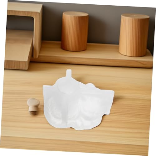 Gatuida Pflanzgefäße Epoxidharz Halter Figurenform Schlafend Für Statuen Dekorationsformen Vase Blume Harzfigur Kerze Katzenförmige Form Gips Pflanzgefäß Gießform DIY von Gatuida
