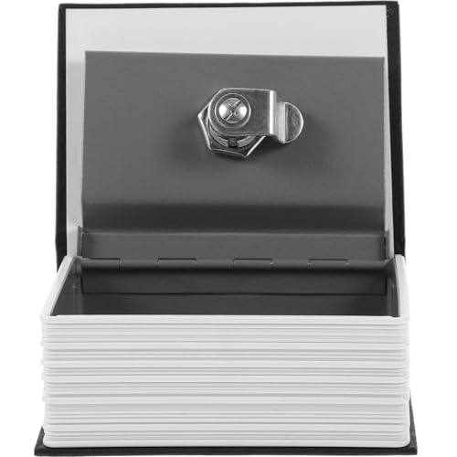 Gatuida Piggy Bank Buchform Sparbox mit Schloss Kleine Aufbewahrungsbox im Buchsafe Design Stabile Geldkassette für Dekorativer Mini Geldsafe und Sparschwein für Zuhause Gatuida Piggy Bank Buchform Sparbox mit Schloss Kleine Aufbewahrungsbox im Buchsafe Design Stabile Geldkassette für Dekorativer Mini Geldsafe und Sparschwein für Zuhause von Gatuida