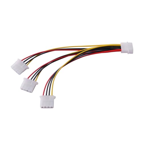 Gatuida Pin Pwm Lüfter Verlängerungskabel Splitter Adapter für CPU Gehäuse Mainboard Fan Extention Cable mit Pwm Temperatursteuerung Kompatibel für Parallele Lüfteranschlüsse Gatuida Pin Pwm Lüfter Verlängerungskabel Splitter Adapter für CPU Gehäuse Mainboard Fan Extention Cable mit Pwm Temperatursteuerung Kompatibel für Parallele Lüfteranschlüsse von Gatuida