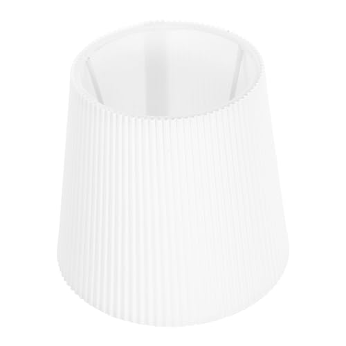 Gatuida Pleated Lampshade Ersatz für Tischlampen Leichter Stoff Lampenschirm mit Weichem Licht Minimalistisches Design für Gemütliche Wohn und Arbeitsbereiche Einfach zu Reinigen und von Gatuida