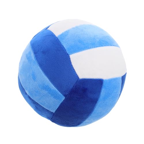 Gatuida Plüsch Volleyball Kissen Weiches Sport Dekokissen für Jungenzimmer Flauschiges Kuschelkissen als Spielkissen und Wohnaccessoire für Sofa und Bett von Gatuida