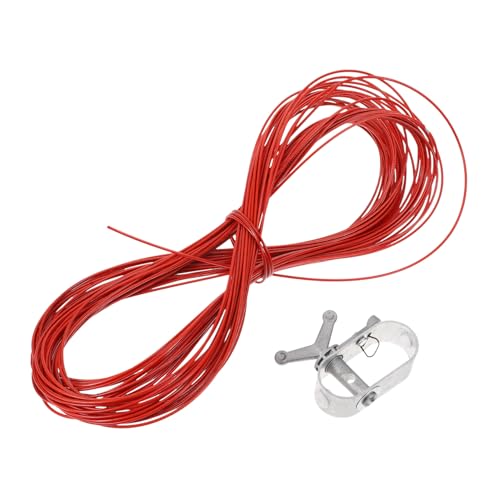 Gatuida Pool Cover Winch mit Stahlseil Wetterfester Kabel Spanner für Schwimmbadabdeckungen Robuste Seilwinde für Sicheren Halt bei Wind und Geeignet für Aufstellpools und Outdoor Einsatz von Gatuida