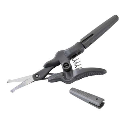 Gatuida Präzise Kleine Bartschere für Schnurrbart Augenbrauen und Nasenhaare Ergonomisch Geformt für Komfortables Trimmen und Sauberen Schnitt Vielseitig Einsetzbar für Herrenpflege von Gatuida