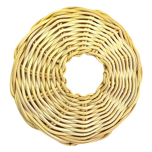 Gatuida Rattan Lampenschirm Pendelleuchte Vintage Handgefertigt Sanft Gewebt Leicht Deckenlampe Abdeckung Für Wohnzimmer Schlafzimmer Restaurant von Gatuida