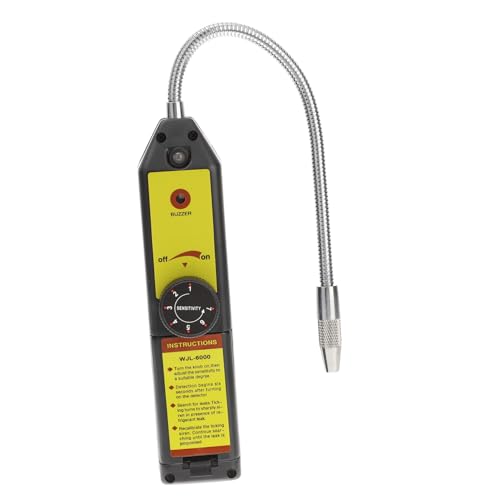 Gatuida Refrigerant Lecksuchgerät mit Einstellbarer Empfindlichkeit Akustischem und Visuellem Alarm Energiesparendem Hochpräzisions HVAC Tester für Kältemittel und Brennbare Gase Gatuida Refrigerant Lecksuchgerät mit Einstellbarer Empfindlichkeit Akustischem und Visuellem Alarm Energiesparendem Hochpräzisions HVAC Tester für Kältemittel und Brennbare Gase von Gatuida