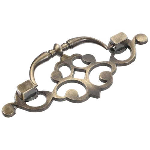 Gatuida Retro Metallmöbelgriff Schrankgriff Vintage Türgriff für Küchenschränke Kommoden und Langlebiger Zinklegierungsgriff mit Kreativem Dekorativem Design Passend für Vielfältige Möbel von Gatuida