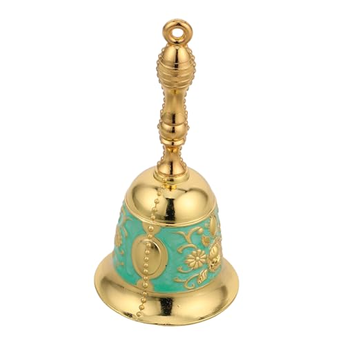 Gatuida Retro-handglocke Nachttisch Handglocken Erwachsene Senior Kirchenglocke Abendessenglocke Weihnachtsbaumglocken Handgelenkglocken Vintage Glocken Weihnachten Light Green Metall Gatuida Retro-handglocke Nachttisch Handglocken Erwachsene Senior Kirchenglocke Abendessenglocke Weihnachtsbaumglocken Handgelenkglocken Vintage Glocken Weihnachten Light Green Metall von Gatuida
