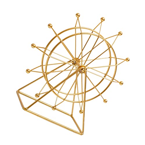 Gatuida Riesenrad Statue Goldene Regaldekoration Moderne Deko-objekte Bücherregal-dekor Wohndekor Mit Goldenen Akzenten Goldenes Dekor Riesenrad-Statue Wohndekorationen Für Wohnzimmer Gatuida Riesenrad Statue Goldene Regaldekoration Moderne Deko-objekte Bücherregal-dekor Wohndekor Mit Goldenen Akzenten Goldenes Dekor Riesenrad-Statue Wohndekorationen Für Wohnzimmer von Gatuida