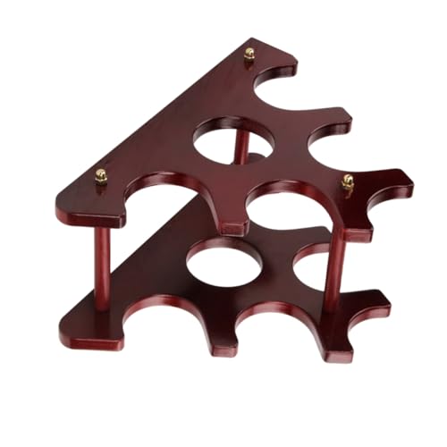 Gatuida Robustes Holz Weinregal mit Elegantem Design Stabiles Flaschenregal für Weinflaschen Multifunktionales Aufbewahrungsregal für Zuhause Büro Bar und Restaurant Geeignet von Gatuida