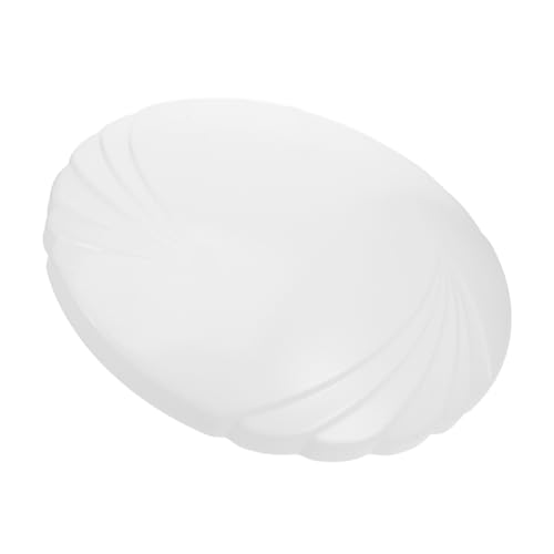 Gatuida Runde Deckenlampenabdeckung aus Kunststoff Lichtdurchlässiger Lampenschirm Einfach zu Montieren Blendfrei Geeignet für Schlafzimmer Balkon Küche Elegante und Natürliche von Gatuida