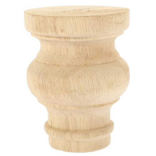 Gatuida Runde Möbelbeine aus Holz Stabile Ersatzfüße für Sofa Schrank Tv möbel Einfach zu Montierende Langlebige Möbelfüße für Vielseitige Wohnmöbel von Gatuida