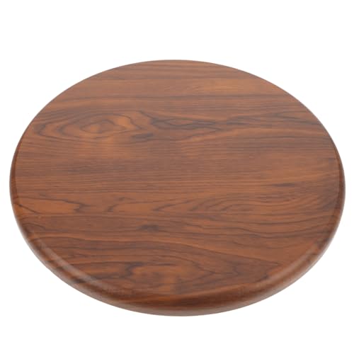 Gatuida Runder Holzstuhl Sitzfläche Ersatzteil für Barhocker aus Massivem Holz Durchmesser und Komfortables Design für Wohnräume und Bars von Gatuida