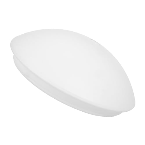 Gatuida Runder Kunststoff Deckenlampenschirm mit Sensorloch Ersatz Lampenabdeckung für Wohnraum Deckenleuchte Automatische Lichtdetektion Sanfte Lichtstreuung Vielseitig für Schlafzimmer von Gatuida