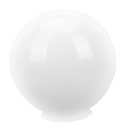 Gatuida Runder Lampenschirm Ball Design Ø Transparenter Lampenschirm für Tischlampe Diffuses Licht Warme Atmosphäre Einfache Tischlampenabdeckung von Gatuida