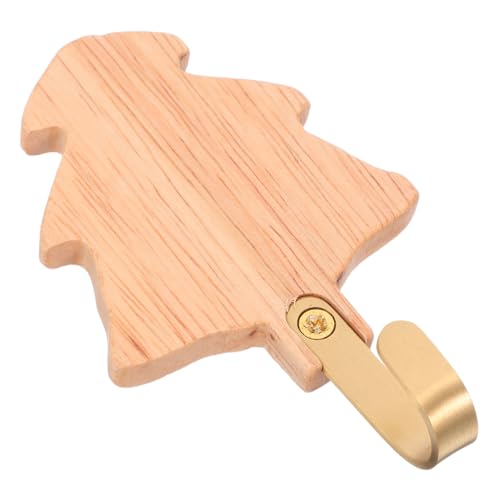 Gatuida Rustikale Holz Wandhaken Baumförmige Wandhaken aus Schwarzem Walnussholz Dekorativer Garderobenhaken für Kleidung Hüte und Taschen für Eingangsbereich und Badezimmer Einfache von Gatuida