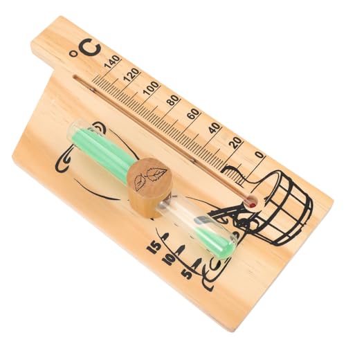 Gatuida Sauna Sanduhr Timer Wiederverwendbarer Glasröhren Zeitschätzer Dekoratives Wand Sauna Ornament mit Exquisiter Verarbeitung Multifunktionale Wandmontage von Gatuida
