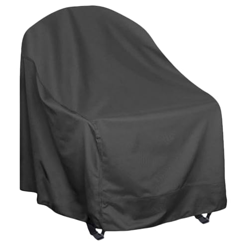 Gatuida Schaukelstuhl-Abdeckung: Drehstuhl-Außenabdeckung für Klappliege und Liegestuhl – wasserdichter Möbelschutz für Rasen, Terrasse, Garten, Innenhof von Gatuida