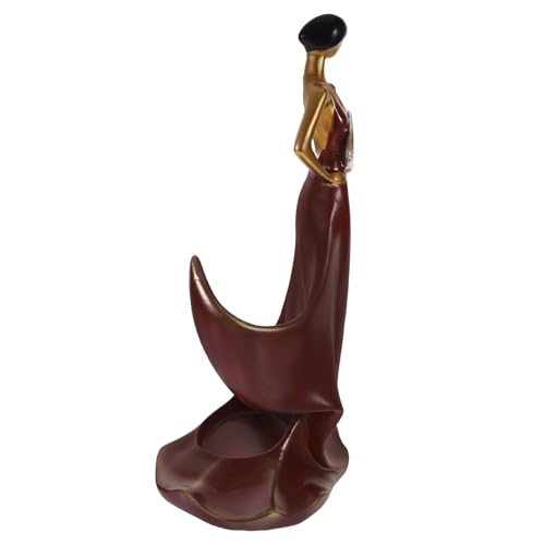 Gatuida Schöner Damen Weinflaschenhalter aus Harz Weinregal für Theke Stilvolle Statue für Zuhause Langlebig und Pflegeleicht für Dekoration und Geschenkideen Gatuida Schöner Damen Weinflaschenhalter aus Harz Weinregal für Theke Stilvolle Statue für Zuhause Langlebig und Pflegeleicht für Dekoration und Geschenkideen von Gatuida