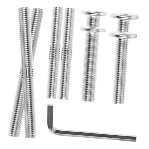 Gatuida Schrauben für Katzenkratzbaum Zubehör Vollgewinde Doppel Ende Flachkopf Verbindungselemente Robust Langlebig Montagehilfe Gatuida Schrauben für Katzenkratzbaum Zubehör Vollgewinde Doppel Ende Flachkopf Verbindungselemente Robust Langlebig Montagehilfe von Gatuida