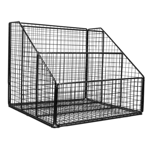 Gatuida Schwarzes Mittleres Mehrschichtiges mit Fächern Stabiler Desktop Organizer für Büro Zuhause und Schule Rutschfester Buchhalter und Zeitschriftensammler für Ordentliche Gatuida Schwarzes Mittleres Mehrschichtiges mit Fächern Stabiler Desktop Organizer für Büro Zuhause und Schule Rutschfester Buchhalter und Zeitschriftensammler für Ordentliche von Gatuida
