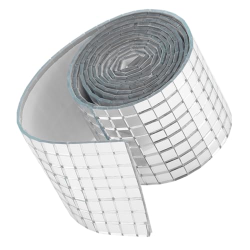 Gatuida Selbstklebende Mosaikfliesen Spiegeloptik DIY Wandaufkleber aus Fiberglas Silber für Badezimmer Küche Ktv Dekoration Kreative Wandgestaltung Gatuida Selbstklebende Mosaikfliesen Spiegeloptik DIY Wandaufkleber aus Fiberglas Silber für Badezimmer Küche Ktv Dekoration Kreative Wandgestaltung von Gatuida