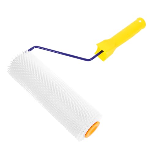 Gatuida Selbstnivellierende Spiked Screed Walze mit Ergonomischem Griff Langlebig Blasenfrei für Ausgleichsmasse Bodenbeschichtung Stabile Kunststoffrolle Stachelhöhe Zufällige Farbe Gatuida Selbstnivellierende Spiked Screed Walze mit Ergonomischem Griff Langlebig Blasenfrei für Ausgleichsmasse Bodenbeschichtung Stabile Kunststoffrolle Stachelhöhe Zufällige Farbe von Gatuida