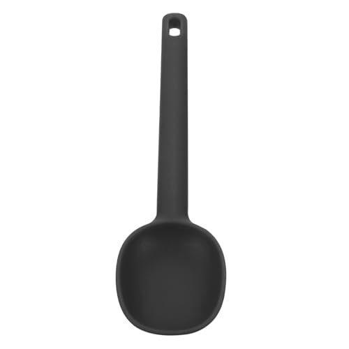 Gatuida Silikon Suppenkelle Schwarz Vielseitiger Haushaltslöffel für Suppe Salatrühren und Servieren Hitzebeständig Bpa Frei Spülmaschinenfest Küchenutensil für Familie und Gastronomie von Gatuida