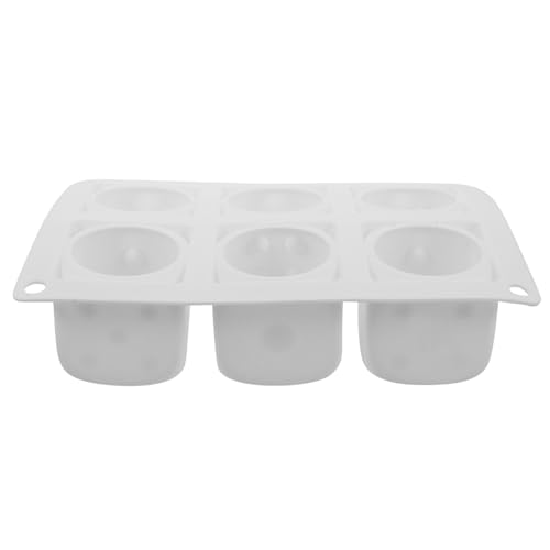Gatuida Silikon-Würfelform: 6 Mulden, 3D-Würfel, Dessert-Mousse-Kuchenform zum Backen, Basteln, Gebäck, Seife, Kerze, Kuchendekorationswerkzeuge Gatuida Silikon-Würfelform: 6 Mulden, 3D-Würfel, Dessert-Mousse-Kuchenform zum Backen, Basteln, Gebäck, Seife, Kerze, Kuchendekorationswerkzeuge von Gatuida