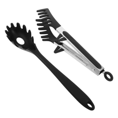 Gatuida Silikon-kochzange Mit Zähnen Für Spaghetti Hitzebeständige Zange Zum Servieren Von Nudeln Ergonomischer Griff Für Sicheren Halt Gatuida Silikon-kochzange Mit Zähnen Für Spaghetti Hitzebeständige Zange Zum Servieren Von Nudeln Ergonomischer Griff Für Sicheren Halt von Gatuida