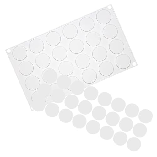 Gatuida Silikonform Fach Rundes Wachssiegel Matte Flexibel Langlebig für Wachssiegel Stempel DIY Einladungskarten Grußkarten Wax Seal Mat Silicone Mold von Gatuida