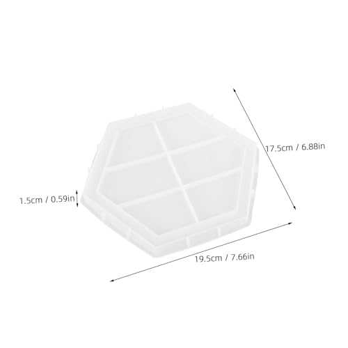Gatuida Silikonform Hexagon Tangram Puzzle DIY Epoxidharz Gießform für Kreative Untersetzer und Wohnaccessoires Leicht zu Reinigen Vielseitig für Heimdekoration Gatuida Silikonform Hexagon Tangram Puzzle DIY Epoxidharz Gießform für Kreative Untersetzer und Wohnaccessoires Leicht zu Reinigen Vielseitig für Heimdekoration von Gatuida