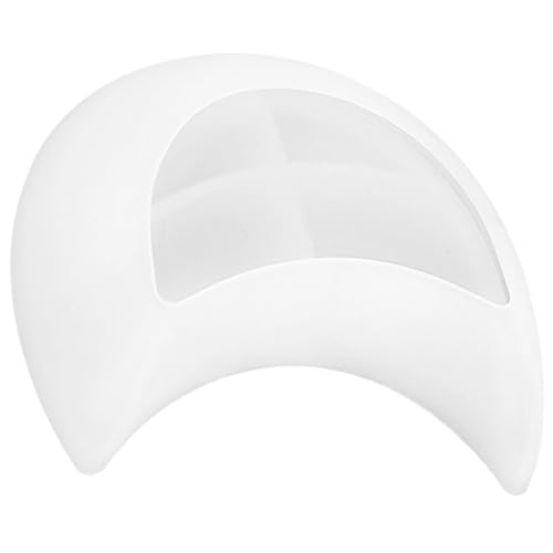 Gatuida Silikonform Mondförmige Schale Elastisch Reißfest DIY Epoxidharz Gießform Schmuck Aufbewahrung Tablett Tray Form für Handwerk von Gatuida