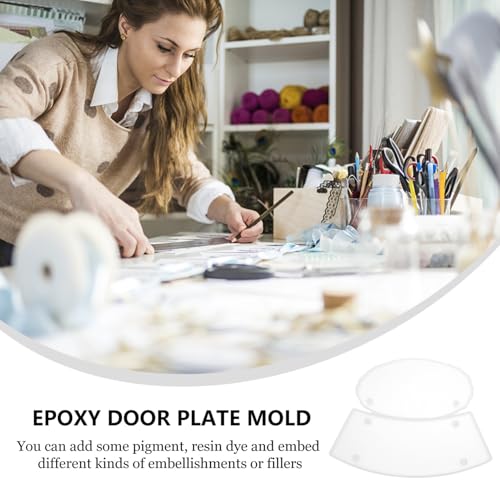 Gatuida Silikonform Türschild Oval DIY Epoxidharz Gießform Reißfest Leicht Entformbar Glatte Oberfläche Langlebig für Bastelprojekte Schilder Namens Wegweiser Gestalten Gatuida Silikonform Türschild Oval DIY Epoxidharz Gießform Reißfest Leicht Entformbar Glatte Oberfläche Langlebig für Bastelprojekte Schilder Namens Wegweiser Gestalten von Gatuida
