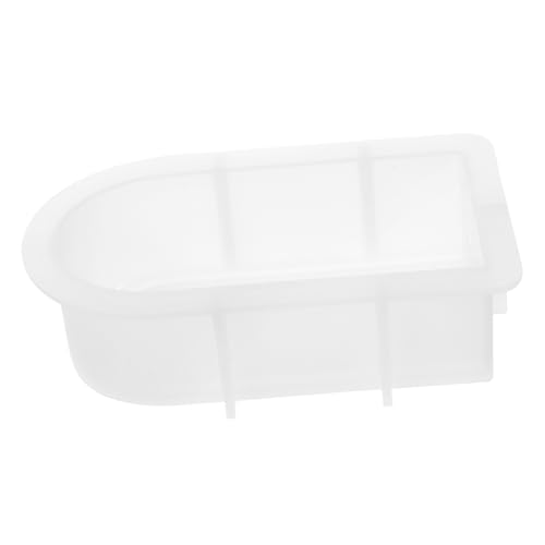 Gatuida Silikonform für Kerzen Gießen Kreative Mehrzweck DIY Duftkerzenform Flexibel Wiederverwendbar für Seifen Handwerk Farbiger Regenbogenbogen Design von Gatuida