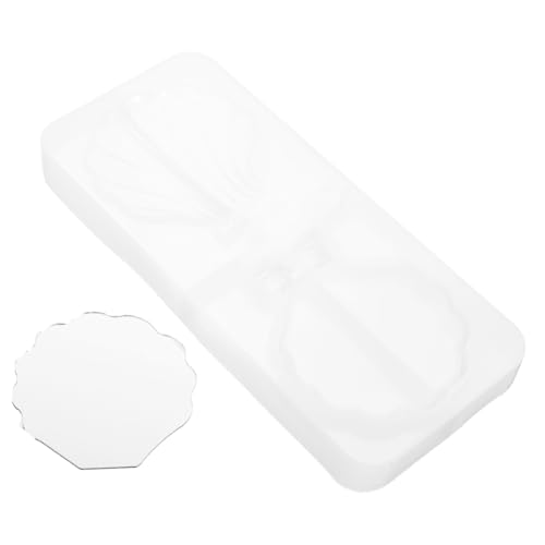 Gatuida Silikonform für Kosmetikspiegel Faltbarer DIY Schmuckspiegel Gießform für Muschel design Leicht und Langlebig Kreative Bastelidee für Tragbare Schminkspiegel Gatuida Silikonform für Kosmetikspiegel Faltbarer DIY Schmuckspiegel Gießform für Muschel design Leicht und Langlebig Kreative Bastelidee für Tragbare Schminkspiegel von Gatuida