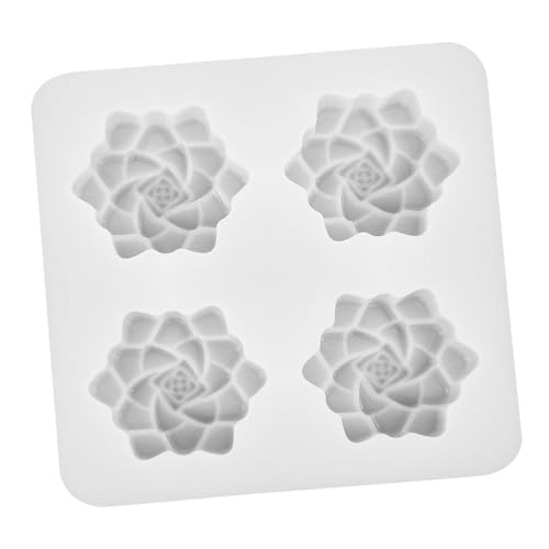 Gatuida Silikonform für Seifen und Kerzen Gießen Blütenform DIY Mold Wiederverwendbar Hautfreundlich Glatt und Einfach zu Entformen für Kreative Handarbeit von Gatuida