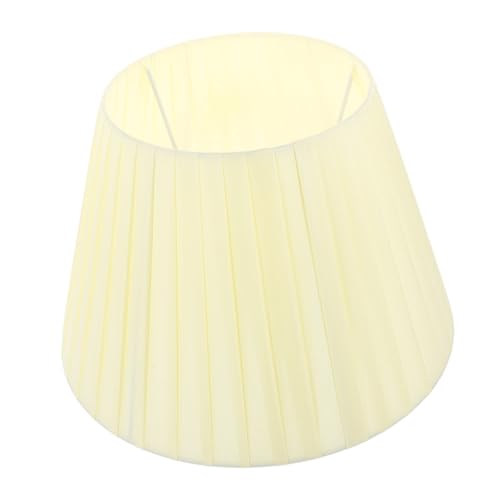 Gatuida Stoff Lampenschirm Plissee Design Leichtgewichtiger Lampenschirm für Tisch und Stehlampe Weiches Licht Einfache Montage Geeignet für Schlafzimmer und Wohnzimmer Dekoration von Gatuida