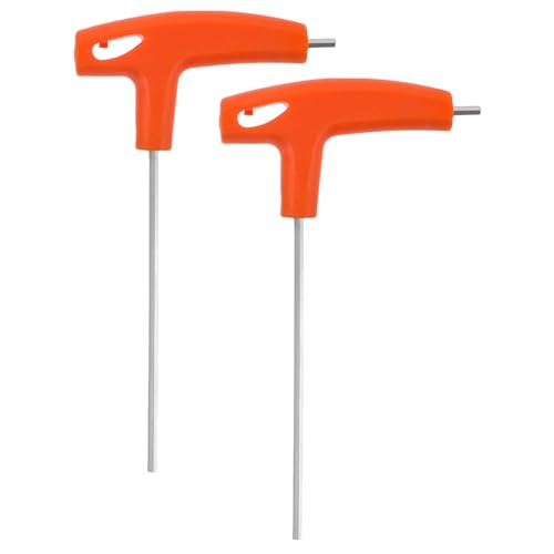 Gatuida T-griff-sechskantschlüssel: 3-mm-sechskant-steckschlüssel mit Flachem Kopf – Sechskantschlüssel für Reparaturprojekte – Sechskantmutter-montagewerkzeug von Gatuida