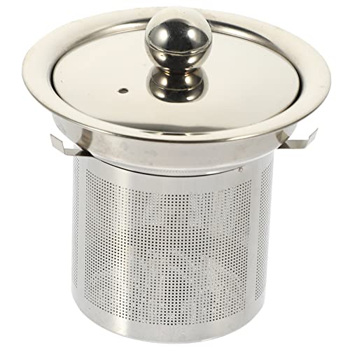Gatuida Teesieb Deckel Langlebiger Teefilter Für Teekannen Und Tassen Netzfilter Teesieb Zubehör Für Teeliebhaber Gatuida Teesieb Deckel Langlebiger Teefilter Für Teekannen Und Tassen Netzfilter Teesieb Zubehör Für Teeliebhaber von Gatuida