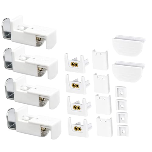 Gatuida Teiliges Montagezubehör mit Halterungen und Befestigungen für Plissee Sichtschutz Reparatur Ersatzteilkit für Stabile Fensterdekoration Einfache Installation von Gatuida